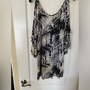 Parker Cold Shoulder Dress Size Small